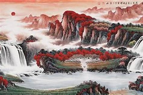 旺财风水画|家中挂什么画最旺财？旺风水的山水画，招财又纳福！